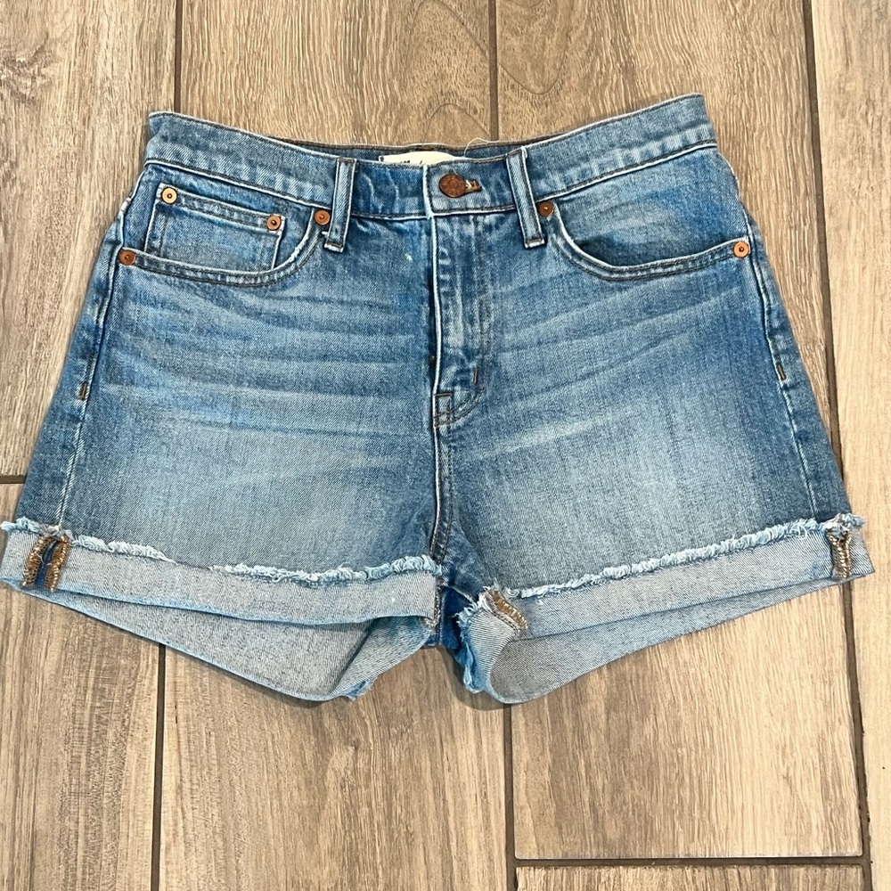 Madewell Women's Blue Jean Shorts